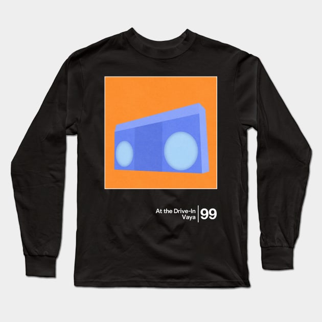 At the Drive-In - Vaya / Minimal Graphic Artwork Design T-Shirt Long Sleeve T-Shirt by saudade